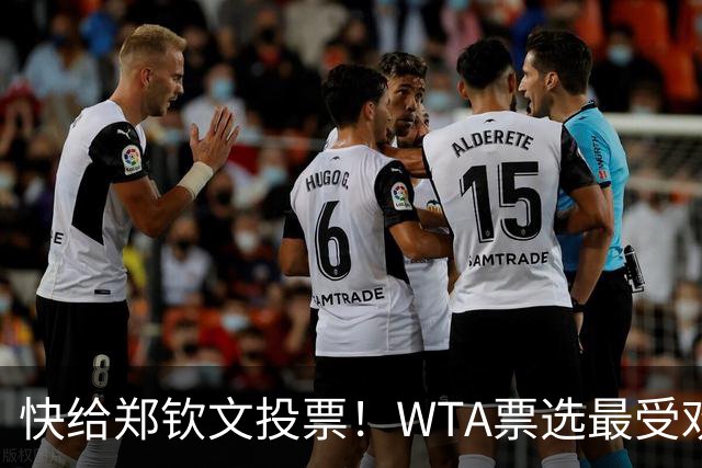 快给郑钦文投票！WTA票选最受欢迎1000赛夺冠表现，郑钦文暂列第2