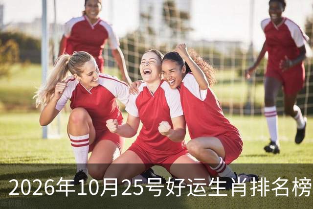 2026年10月25号好运生肖排名榜。